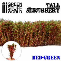 Tall Shrubbery - Red / Green