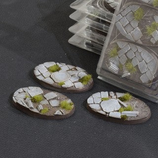 Temple Bases Oval 75mm x 3