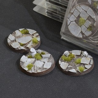 Temple Bases Round 50mm x 3