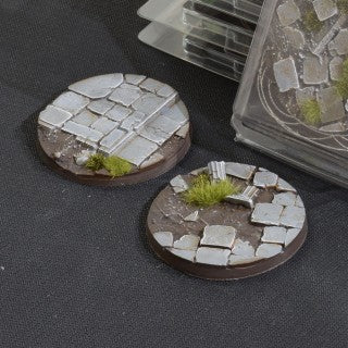 Temple Bases Round 60mm x 2
