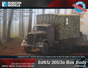 1/56 SdKfz 305/3a Expansion - Box Body (Expansion Kit)