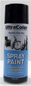 Ultracolor Black Matt Spray 250g