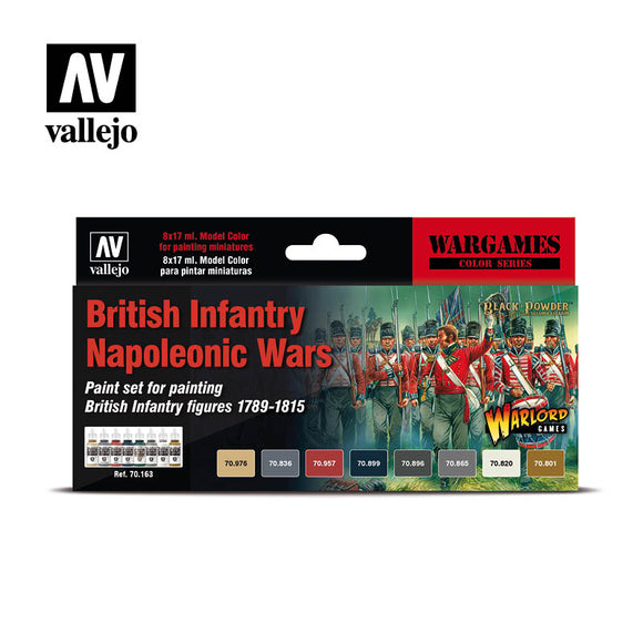 British Infantry Napoleonic Wars Paint Set
