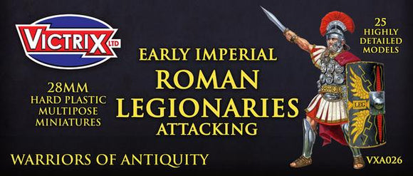 VXA026 Early Imperial Roman Legionaries Attacking