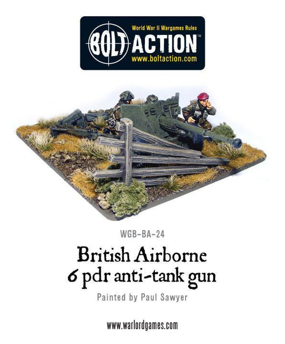 British Airborne 6 Pdr Anti-tank Gun