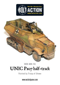 German UNIC P107 Half Track