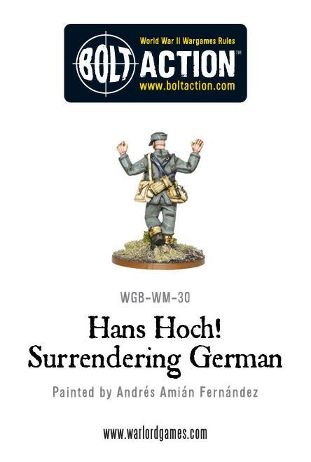 Hans Hoch! Surrendering German