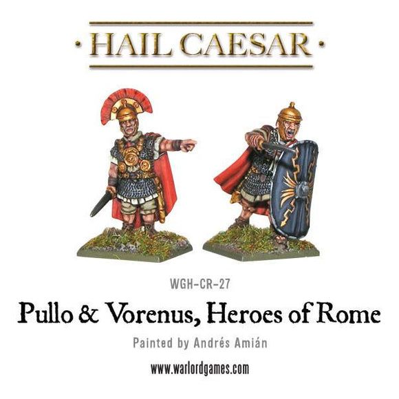 Caesarians Pullo and Vorenus Heroes of Rome